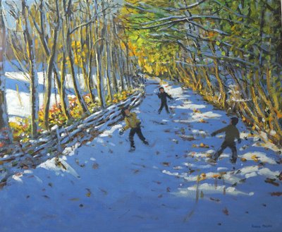 Yellow trees, Allestree Park by Andrew Macara